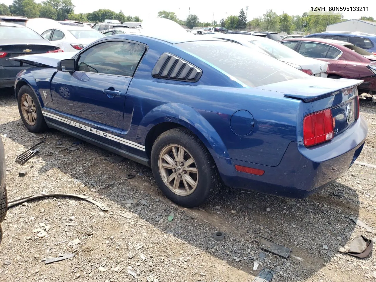 2009 Ford Mustang VIN: 1ZVHT80N595133211 Lot: 64649454