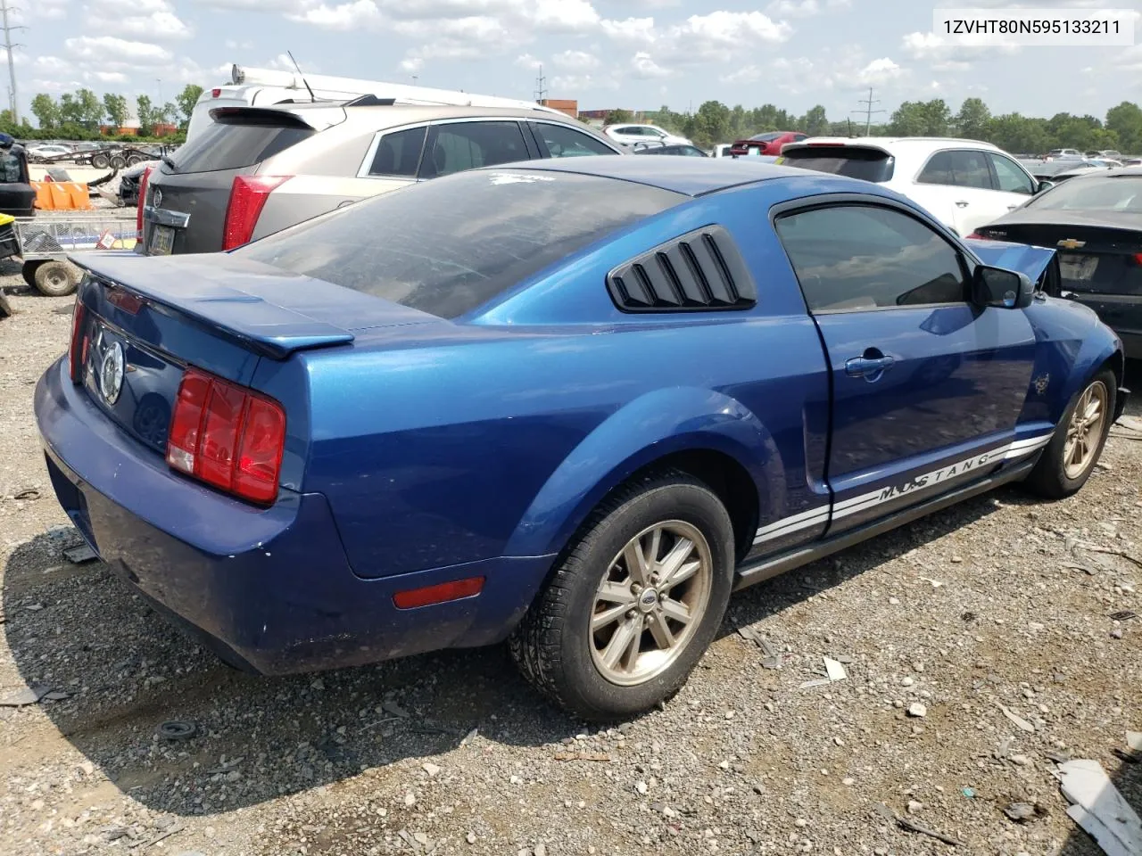 2009 Ford Mustang VIN: 1ZVHT80N595133211 Lot: 64649454