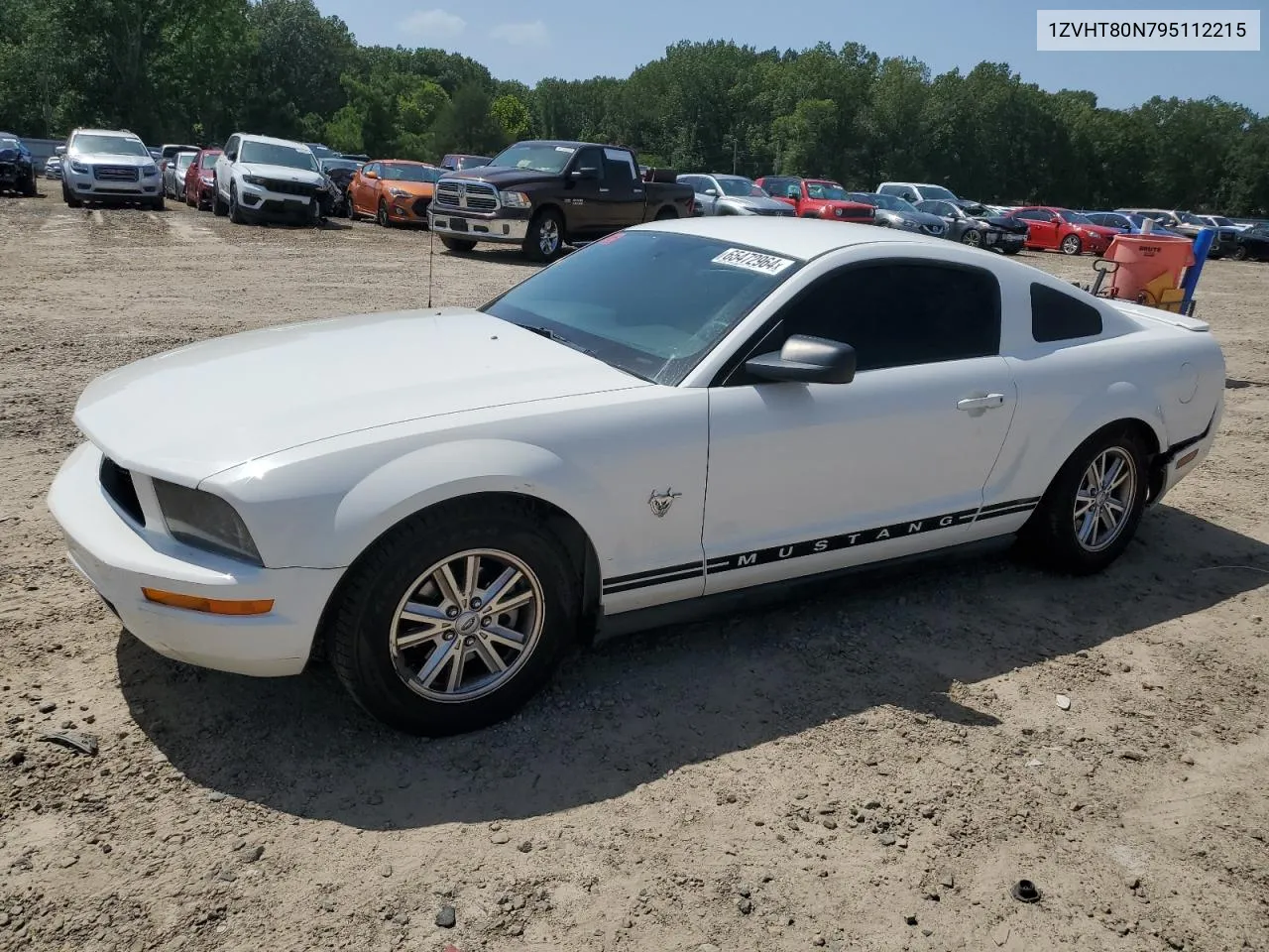 2009 Ford Mustang VIN: 1ZVHT80N795112215 Lot: 65472964