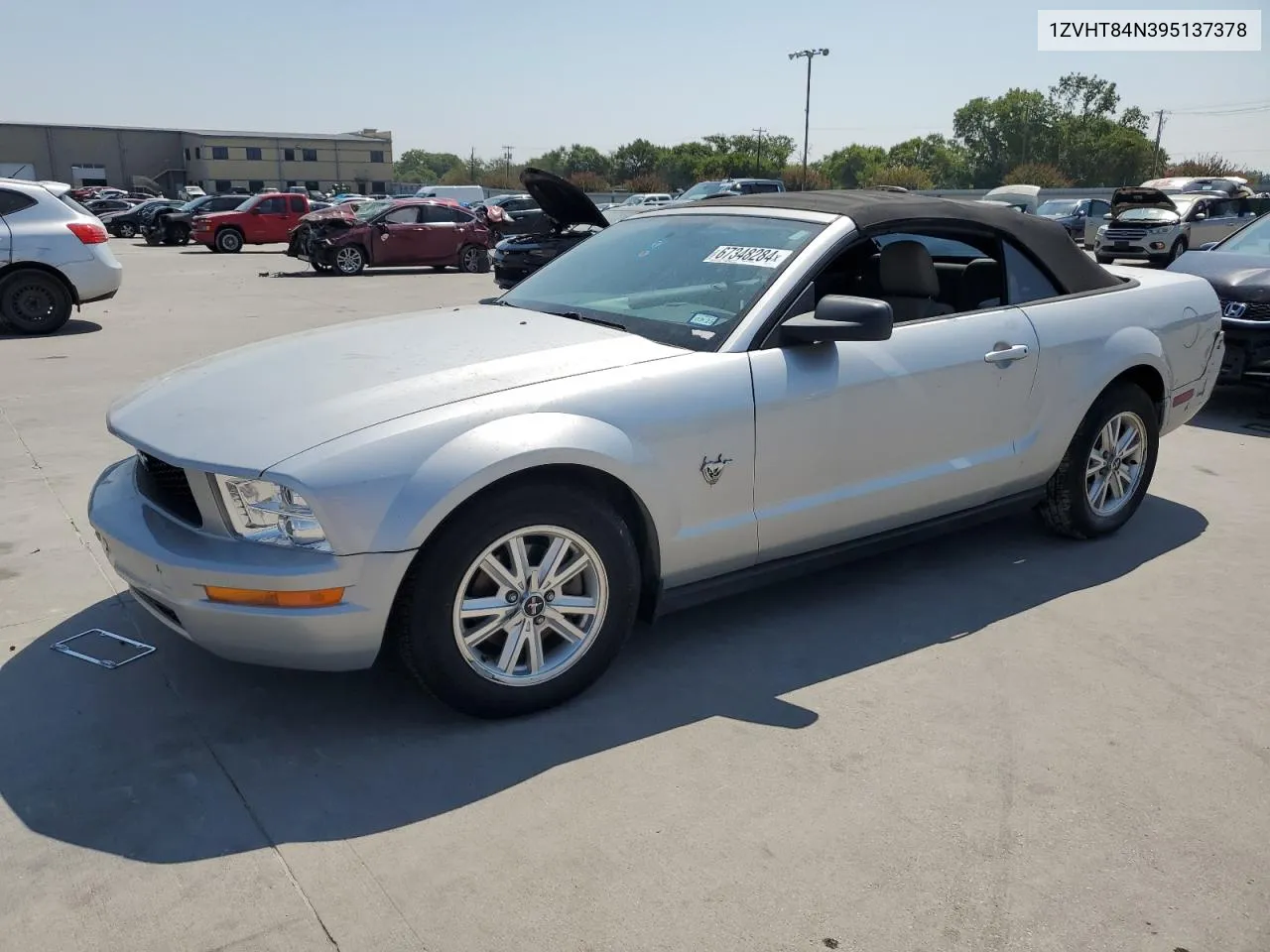 1ZVHT84N395137378 2009 Ford Mustang