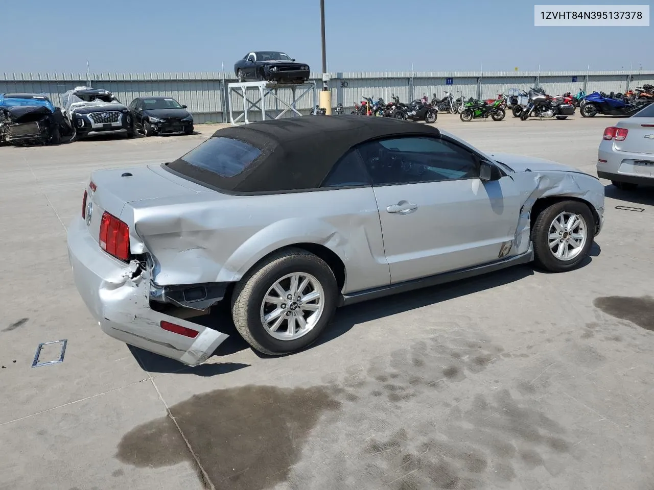 2009 Ford Mustang VIN: 1ZVHT84N395137378 Lot: 67348284