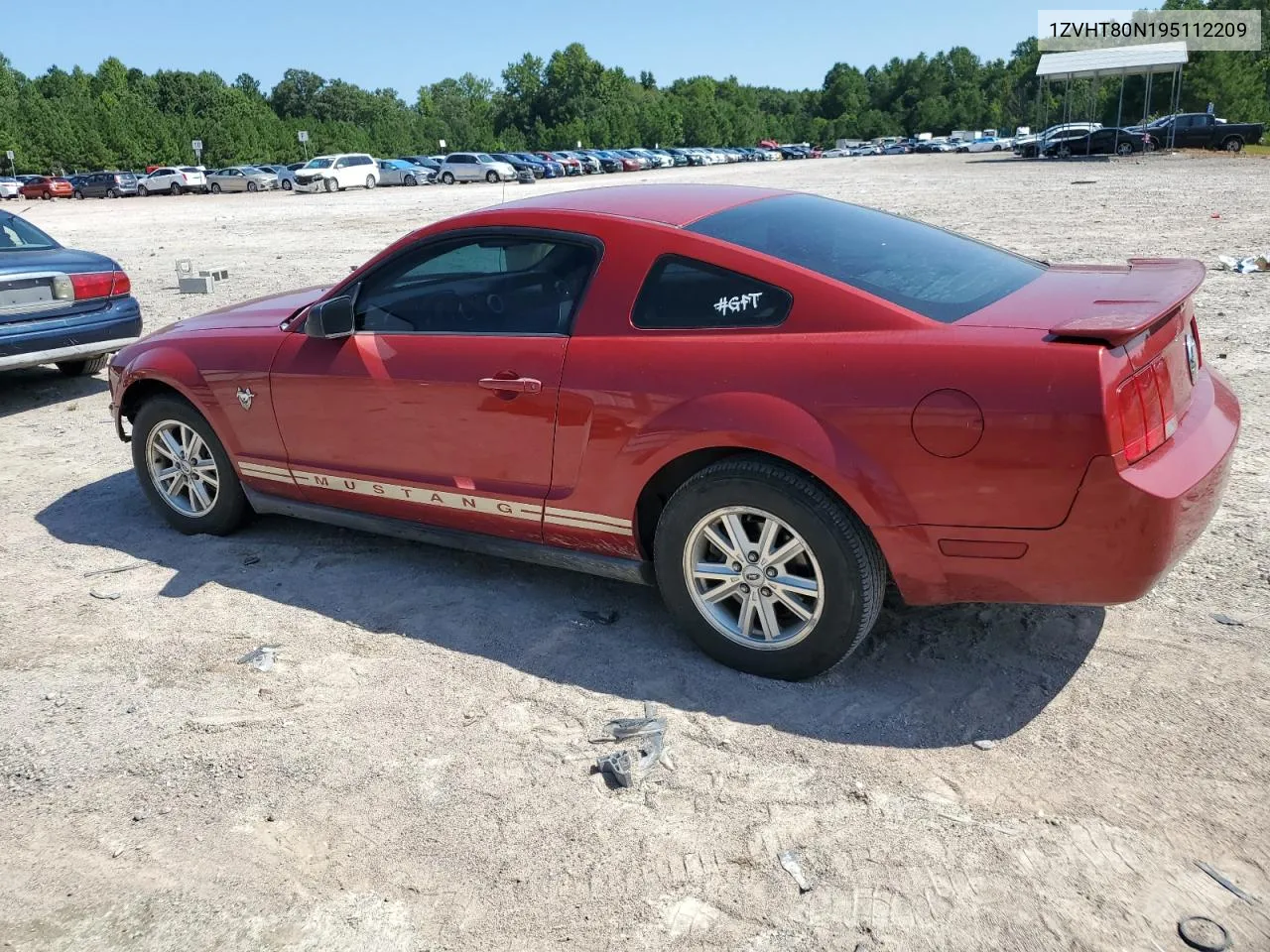 2009 Ford Mustang VIN: 1ZVHT80N195112209 Lot: 68132934