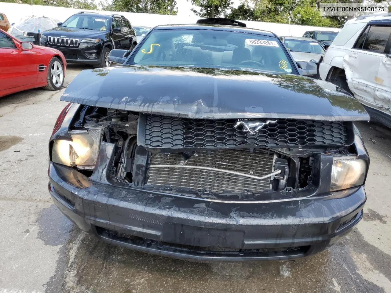 2009 Ford Mustang VIN: 1ZVHT80NX95100575 Lot: 68293084