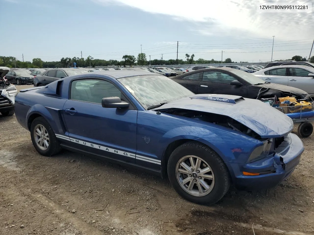 2009 Ford Mustang VIN: 1ZVHT80N995112281 Lot: 68920634