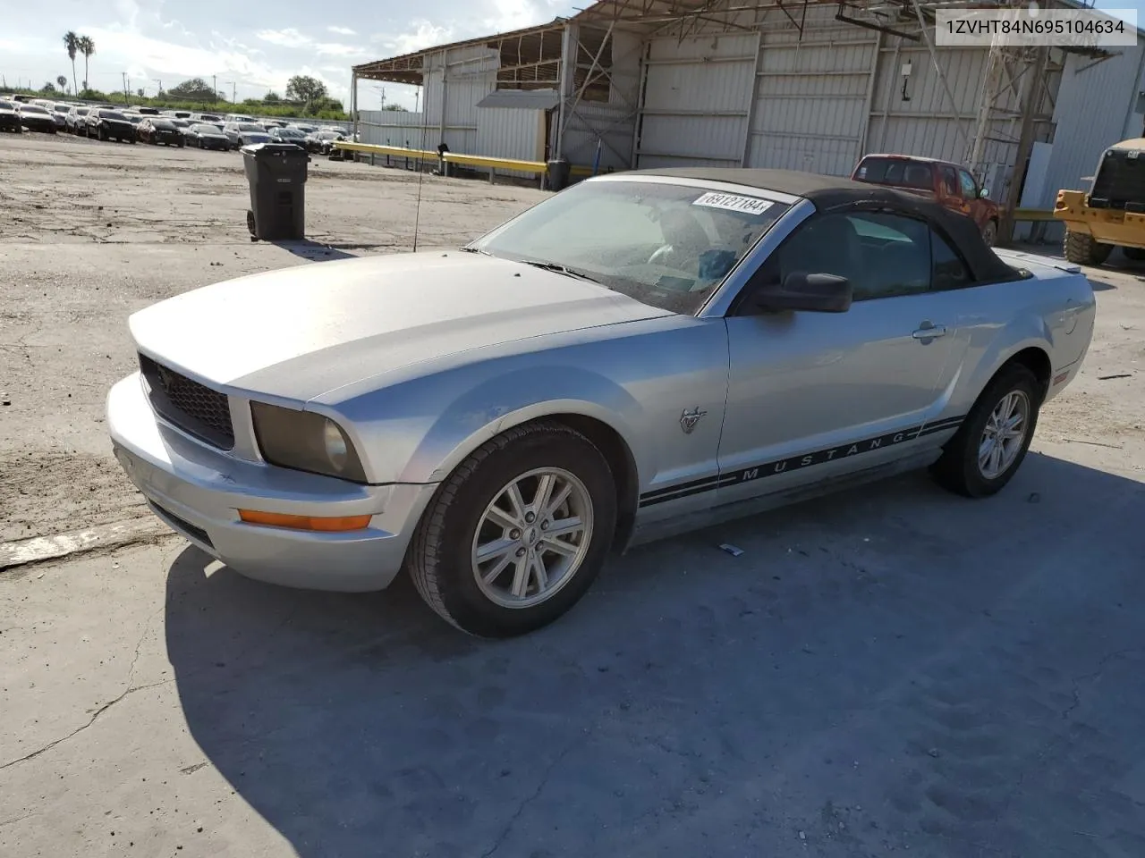 1ZVHT84N695104634 2009 Ford Mustang