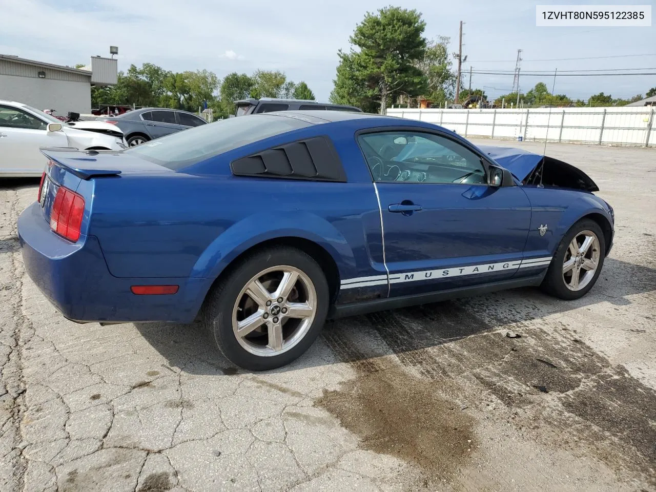 2009 Ford Mustang VIN: 1ZVHT80N595122385 Lot: 69660344