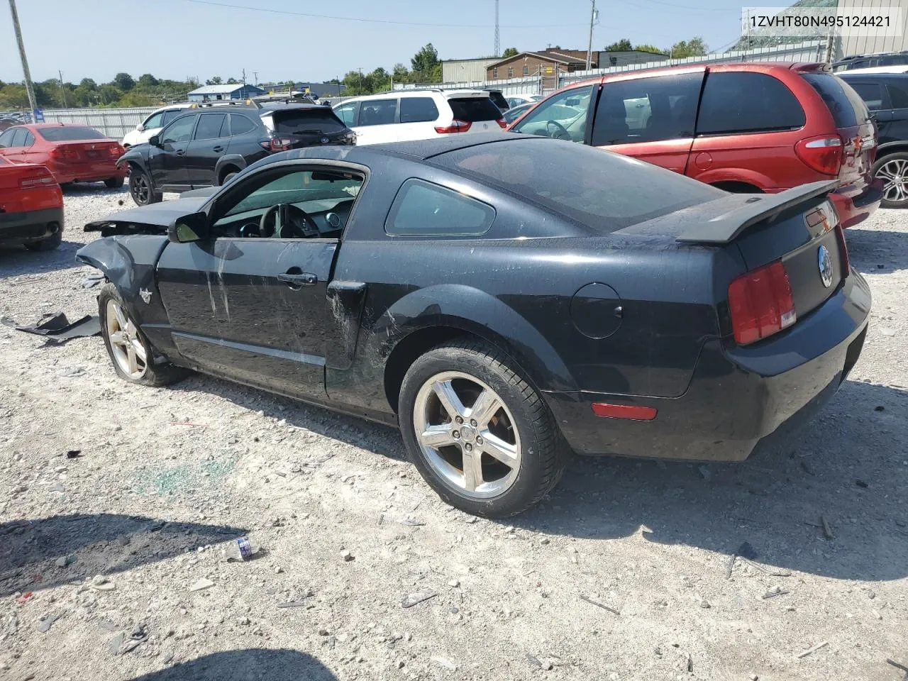 2009 Ford Mustang VIN: 1ZVHT80N495124421 Lot: 69863554