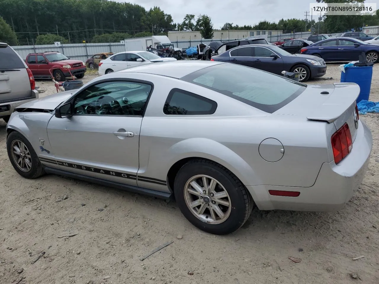 2009 Ford Mustang VIN: 1ZVHT80N895128116 Lot: 70286854