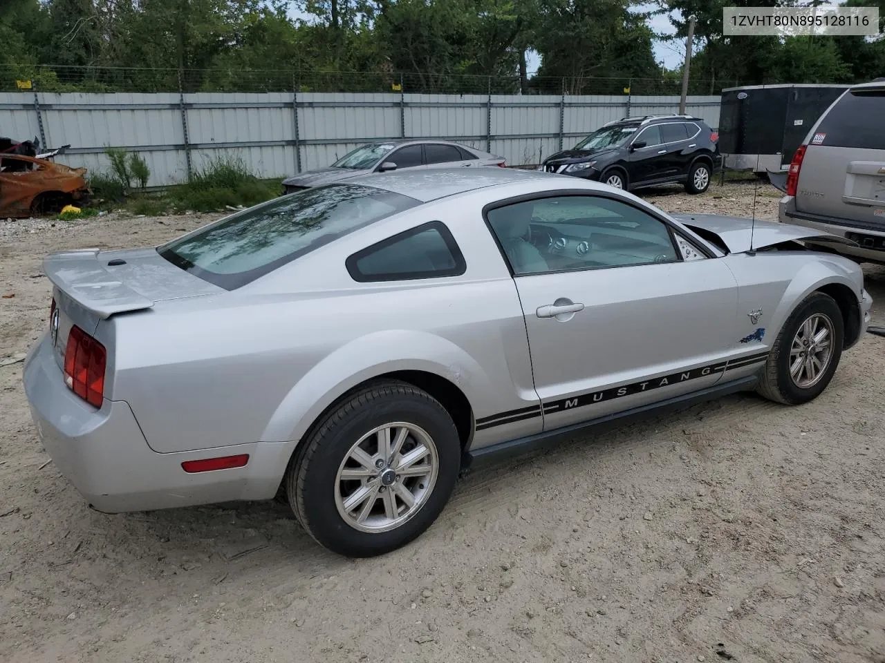 2009 Ford Mustang VIN: 1ZVHT80N895128116 Lot: 70286854