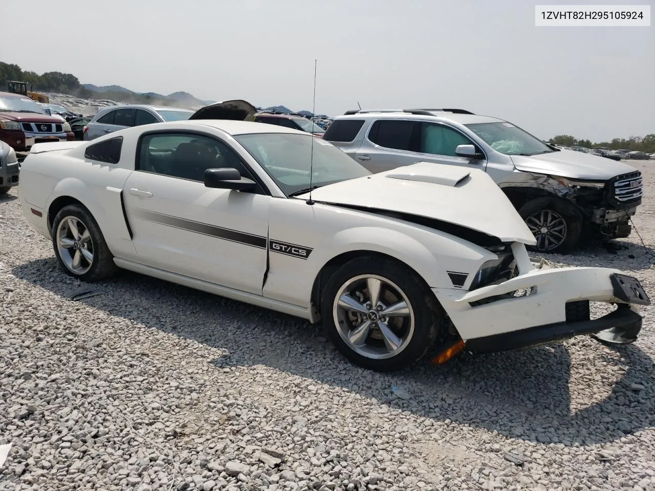 2009 Ford Mustang Gt VIN: 1ZVHT82H295105924 Lot: 71080664