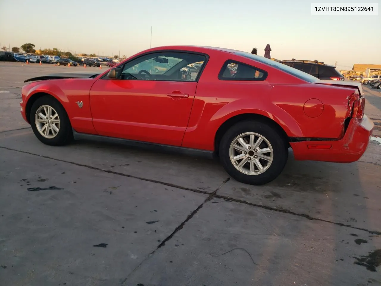 2009 Ford Mustang VIN: 1ZVHT80N895122641 Lot: 72451304