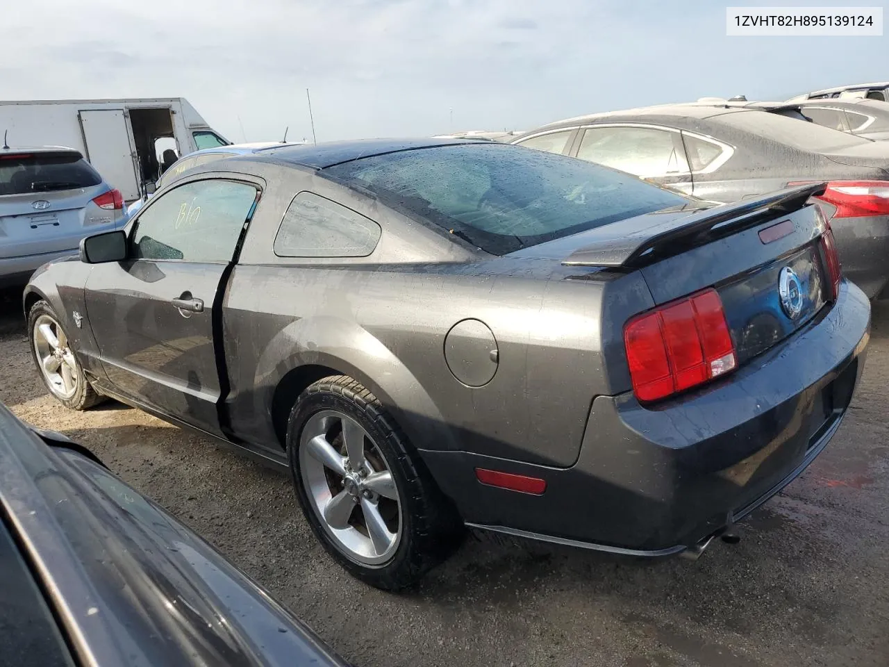 1ZVHT82H895139124 2009 Ford Mustang Gt