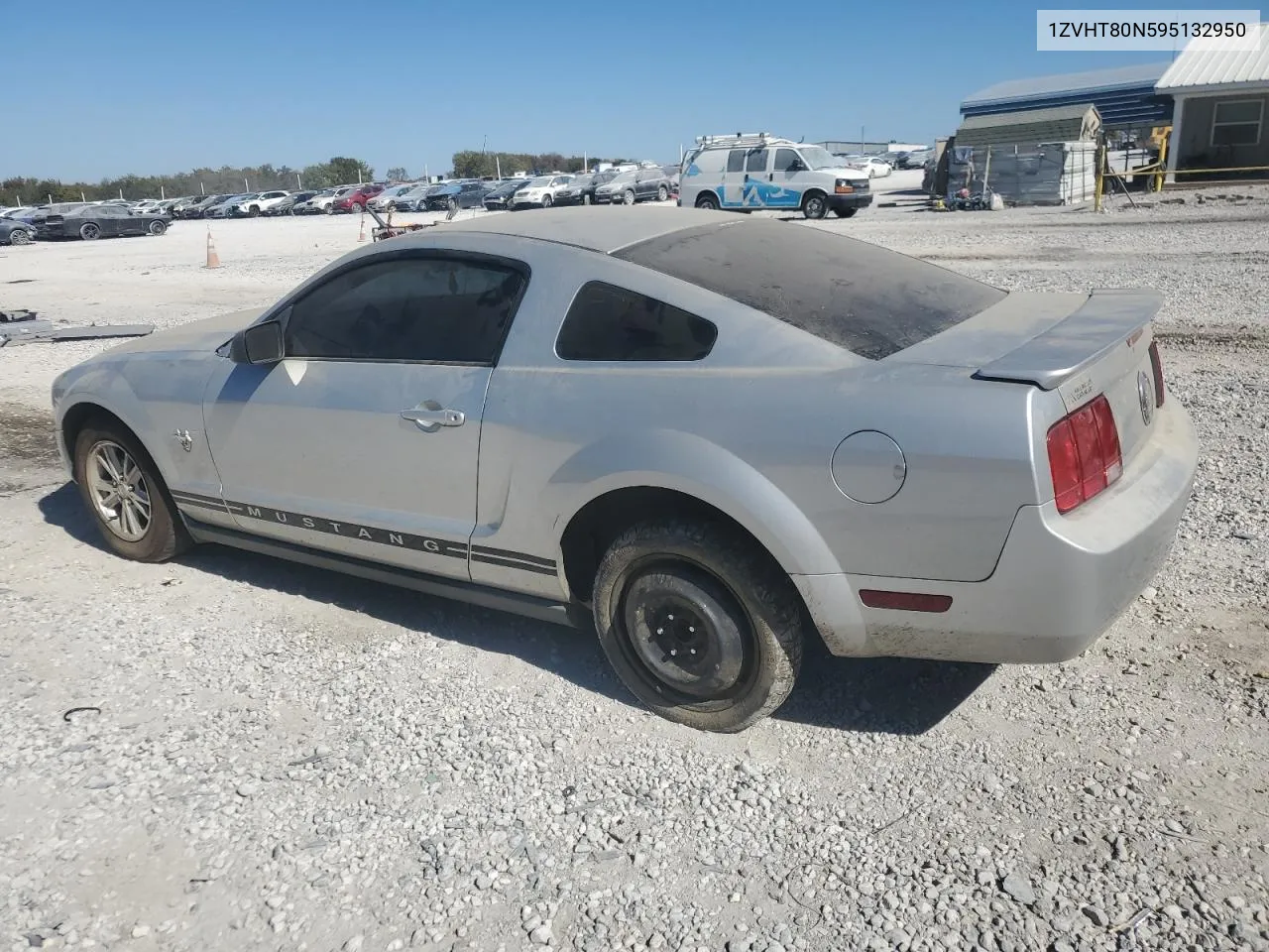 2009 Ford Mustang VIN: 1ZVHT80N595132950 Lot: 76588764