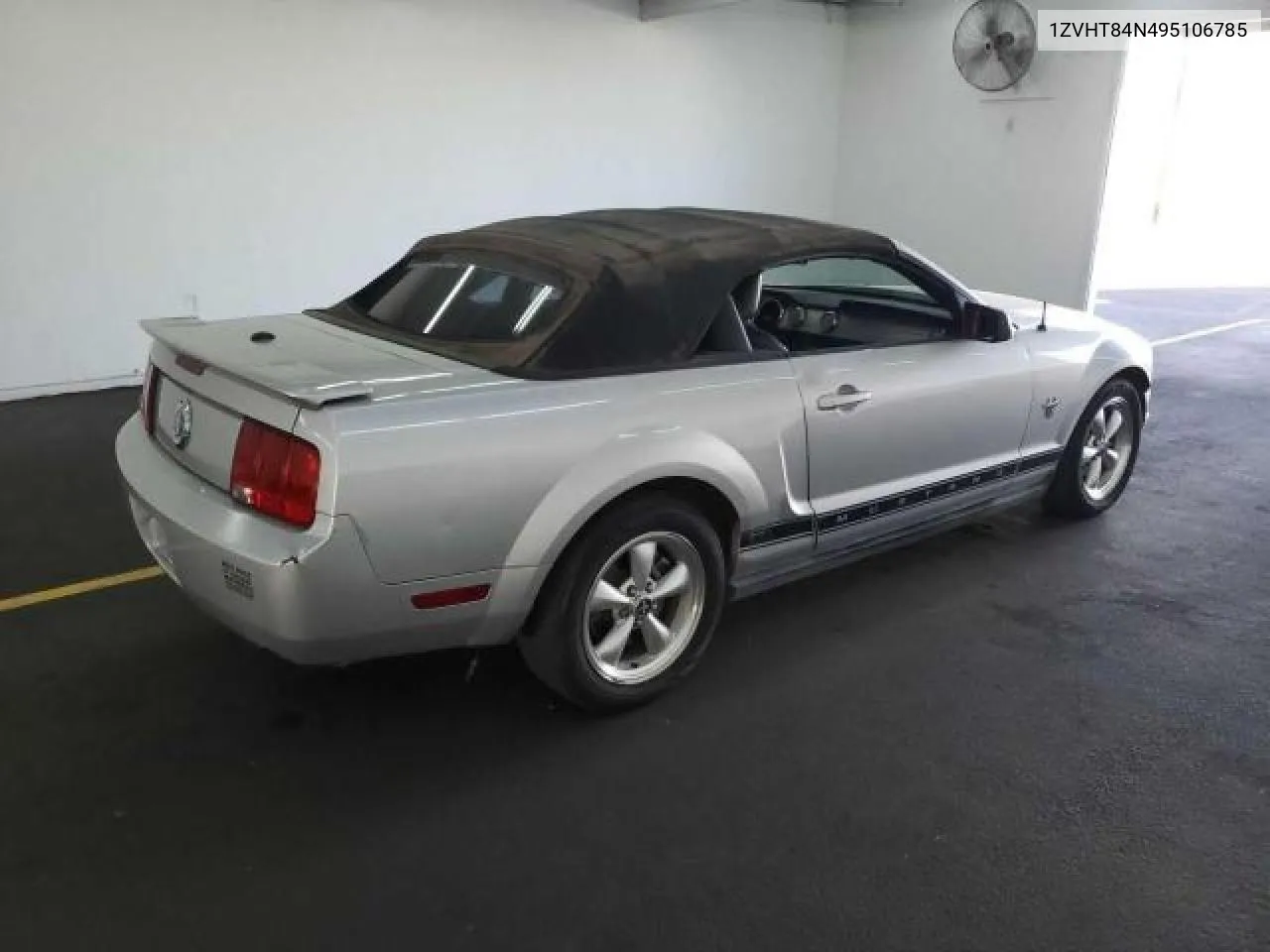 2009 Ford Mustang VIN: 1ZVHT84N495106785 Lot: 79978154