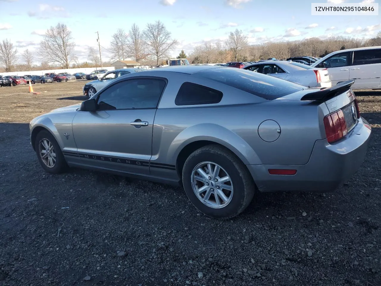 2009 Ford Mustang VIN: 1ZVHT80N295104846 Lot: 81233143