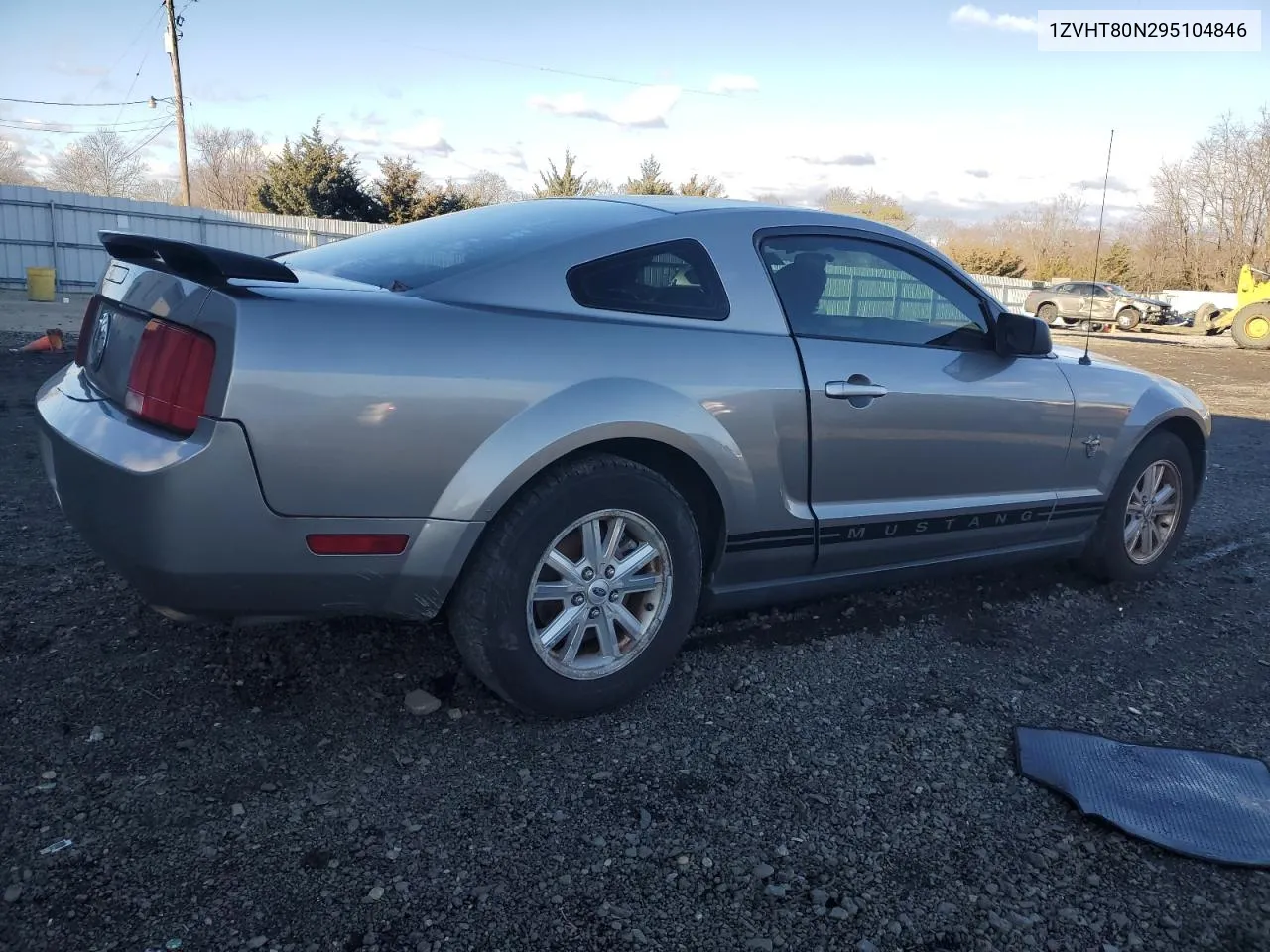 2009 Ford Mustang VIN: 1ZVHT80N295104846 Lot: 81233143