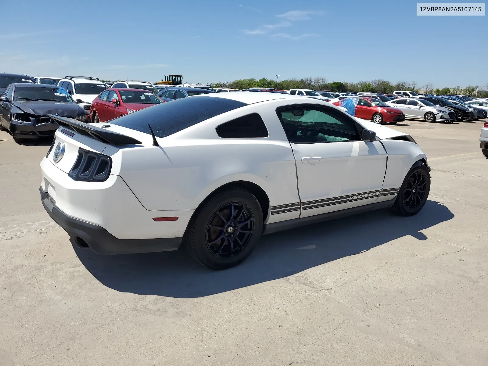 2010 Ford Mustang VIN: 1ZVBP8AN2A5107145 Lot: 47756914