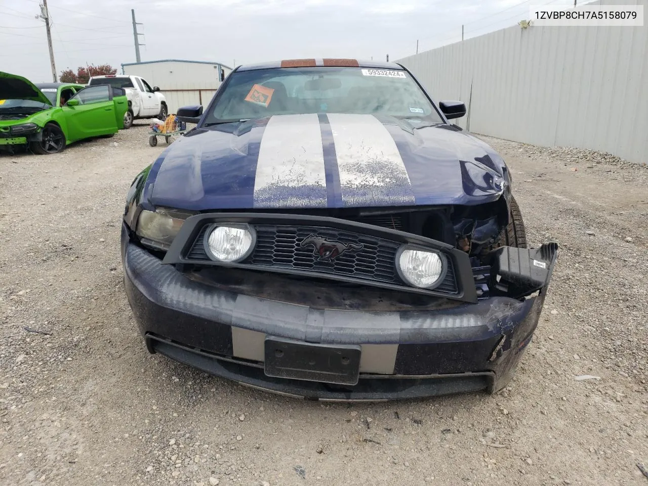 1ZVBP8CH7A5158079 2010 Ford Mustang Gt