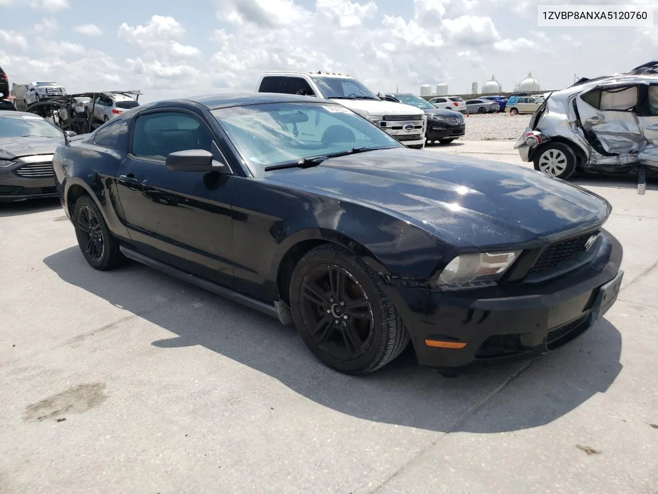 2010 Ford Mustang VIN: 1ZVBP8ANXA5120760 Lot: 59946304