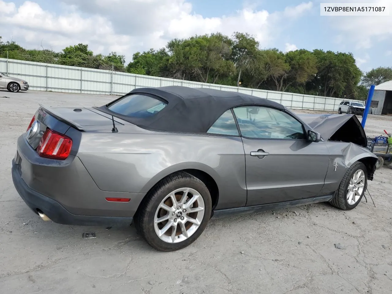 2010 Ford Mustang VIN: 1ZVBP8EN1A5171087 Lot: 60932584