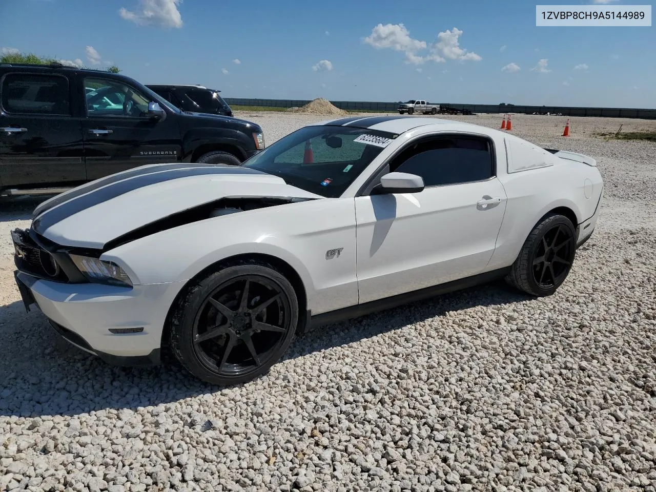 2010 Ford Mustang Gt VIN: 1ZVBP8CH9A5144989 Lot: 62235604