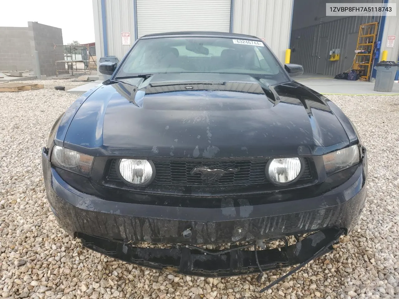 1ZVBP8FH7A5118743 2010 Ford Mustang Gt