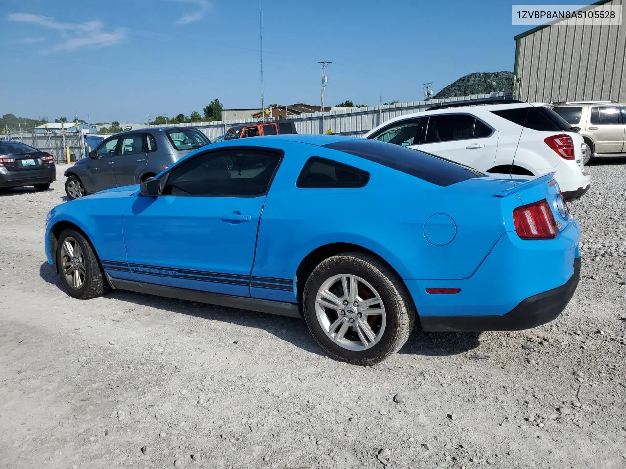 2010 Ford Mustang VIN: 1ZVBP8AN8A5105528 Lot: 63988454