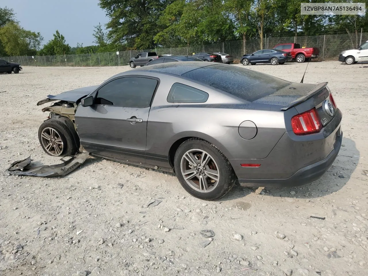 2010 Ford Mustang VIN: 1ZVBP8AN7A5136494 Lot: 64419034