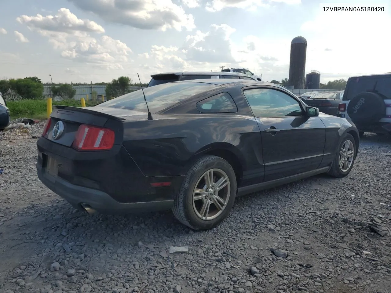 2010 Ford Mustang VIN: 1ZVBP8AN0A5180420 Lot: 67500624