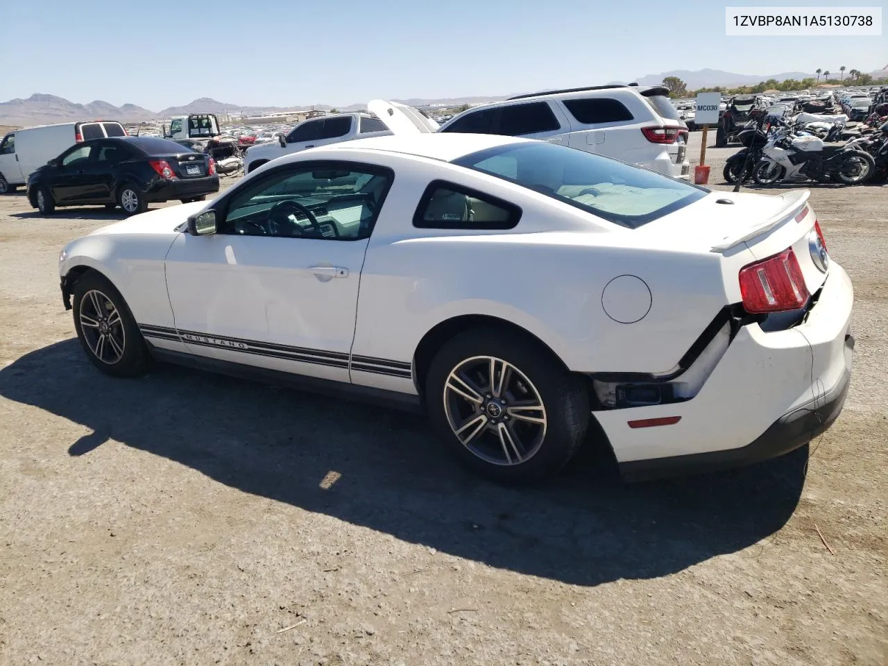 2010 Ford Mustang VIN: 1ZVBP8AN1A5130738 Lot: 67601344