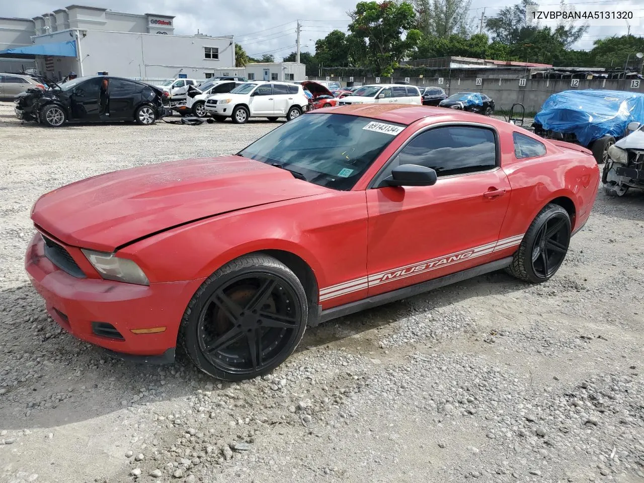 2010 Ford Mustang VIN: 1ZVBP8AN4A5131320 Lot: 69143134