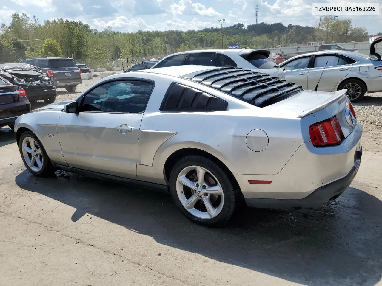 2010 Ford Mustang Gt VIN: 1ZVBP8CH8A5163226 Lot: 69791974