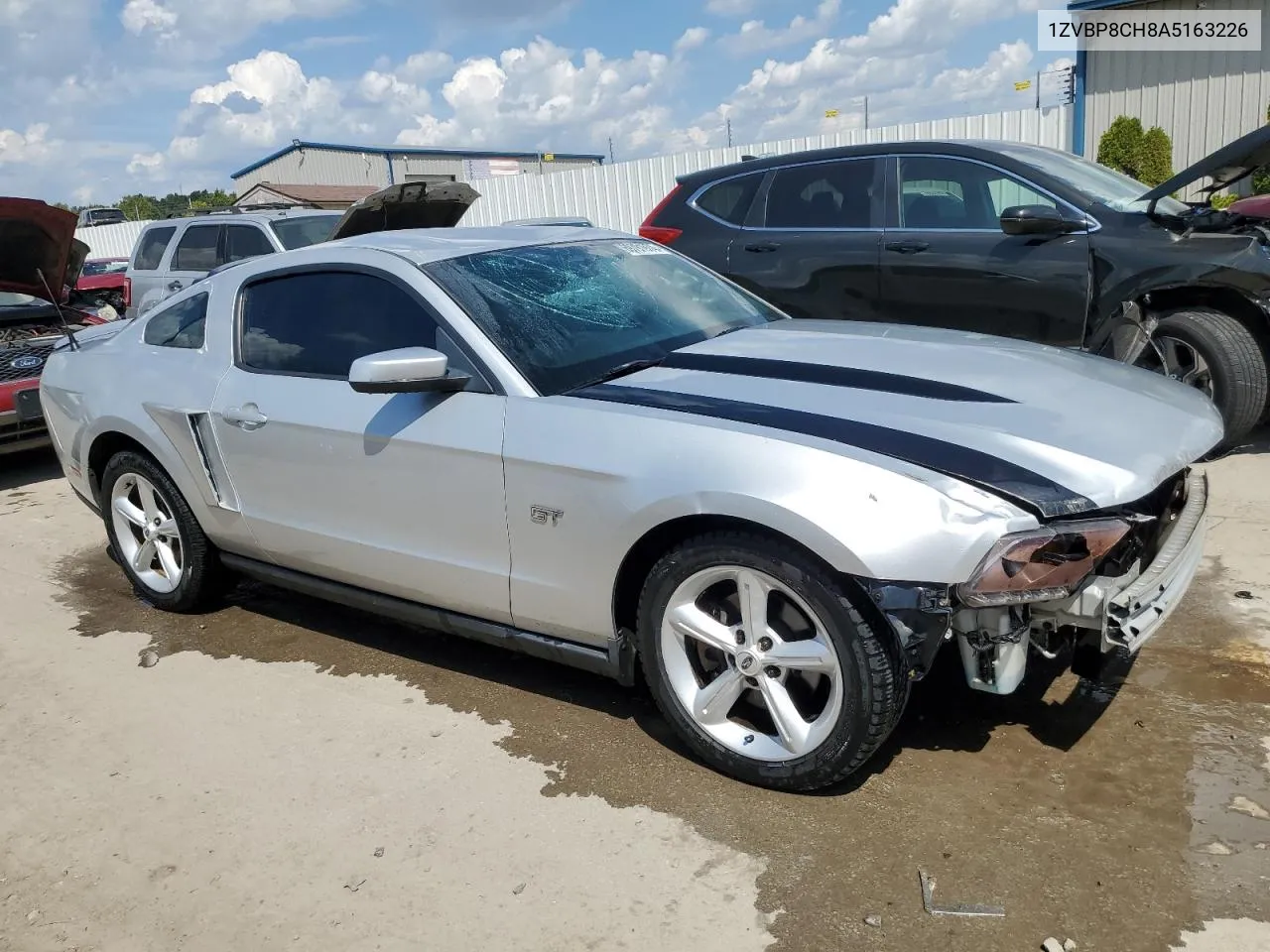 2010 Ford Mustang Gt VIN: 1ZVBP8CH8A5163226 Lot: 69791974