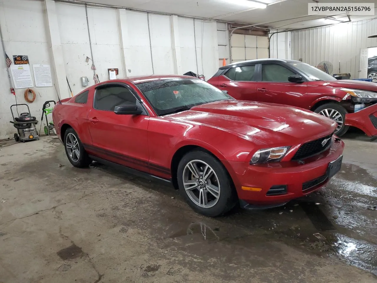 2010 Ford Mustang VIN: 1ZVBP8AN2A5156796 Lot: 70277824