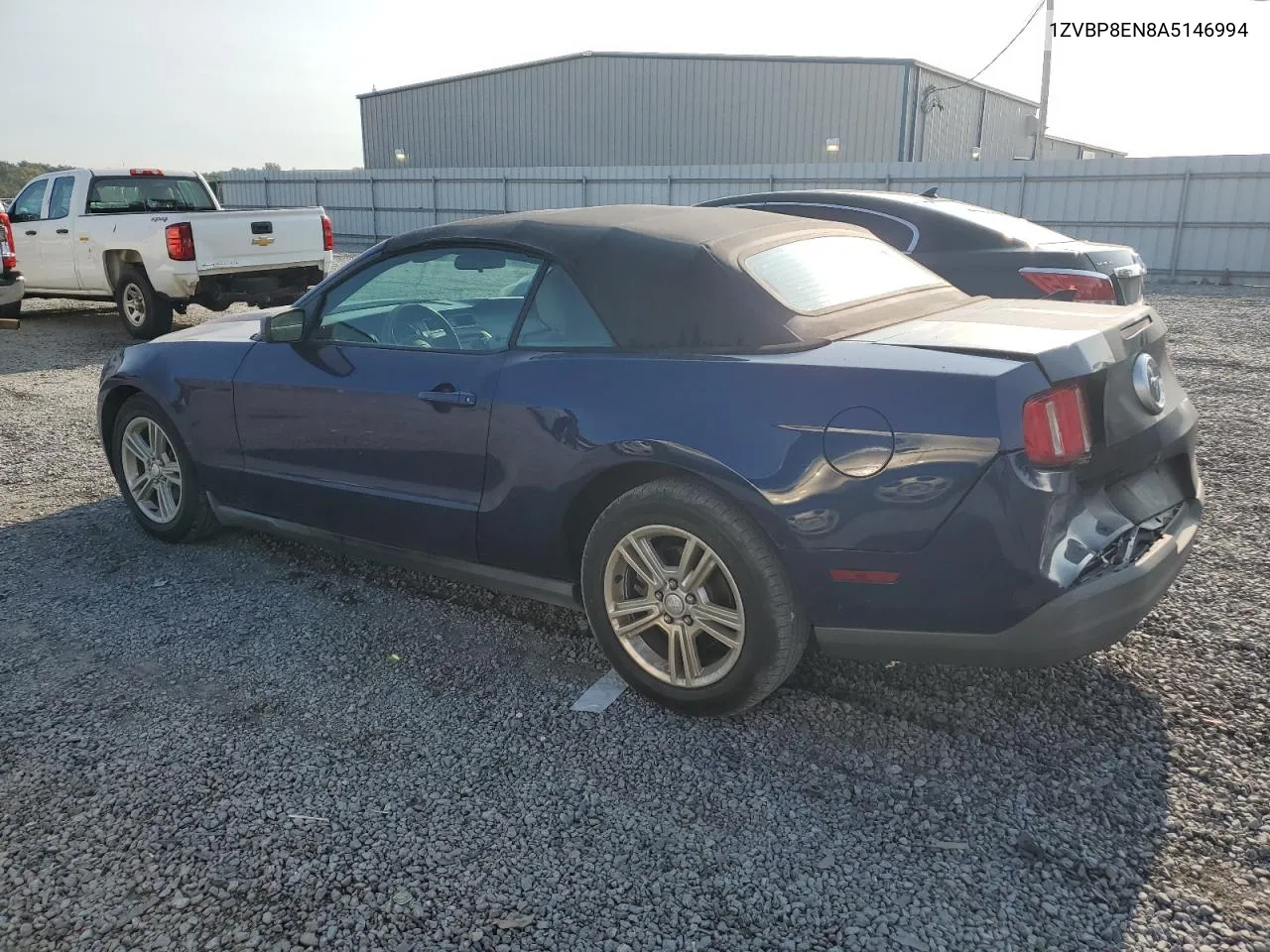 2010 Ford Mustang VIN: 1ZVBP8EN8A5146994 Lot: 70561354