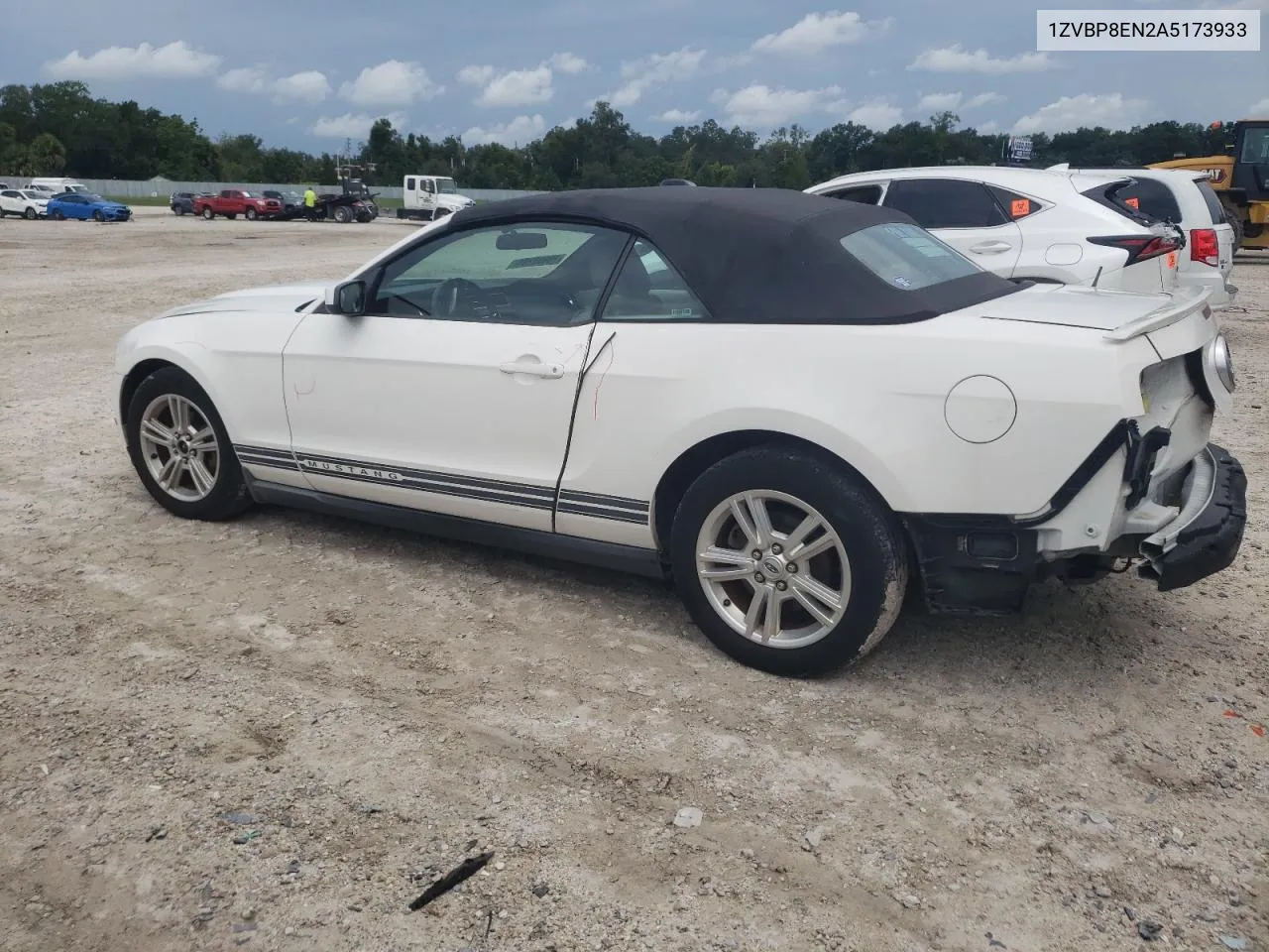 2010 Ford Mustang VIN: 1ZVBP8EN2A5173933 Lot: 70893264