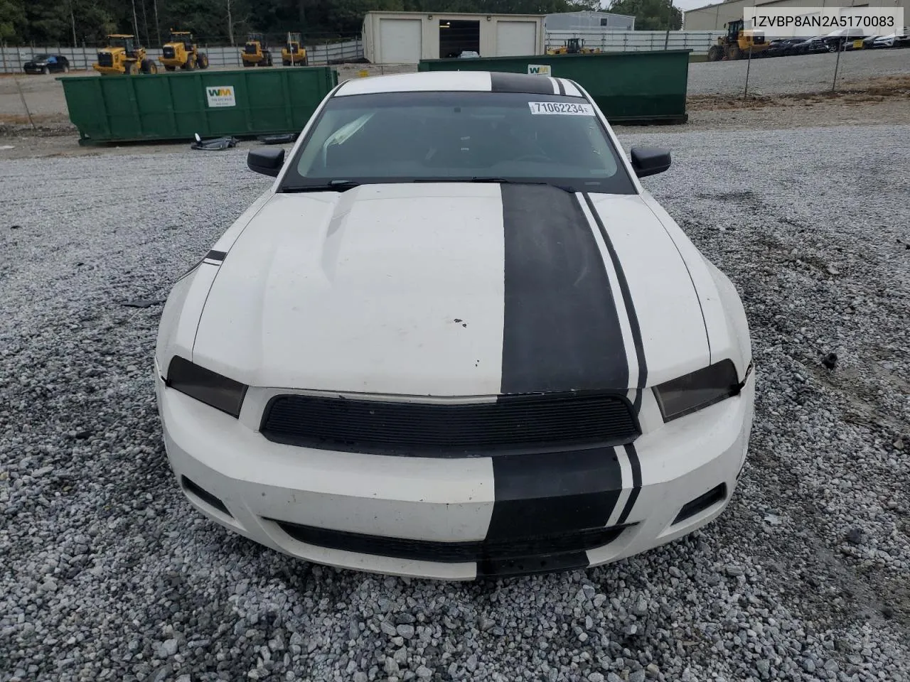 2010 Ford Mustang VIN: 1ZVBP8AN2A5170083 Lot: 71062234