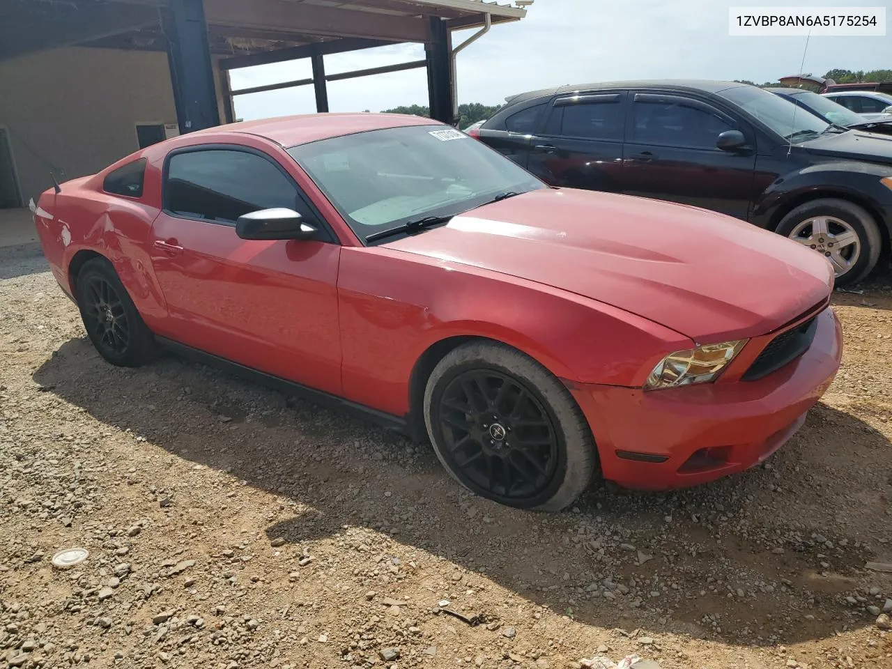 2010 Ford Mustang VIN: 1ZVBP8AN6A5175254 Lot: 71373104