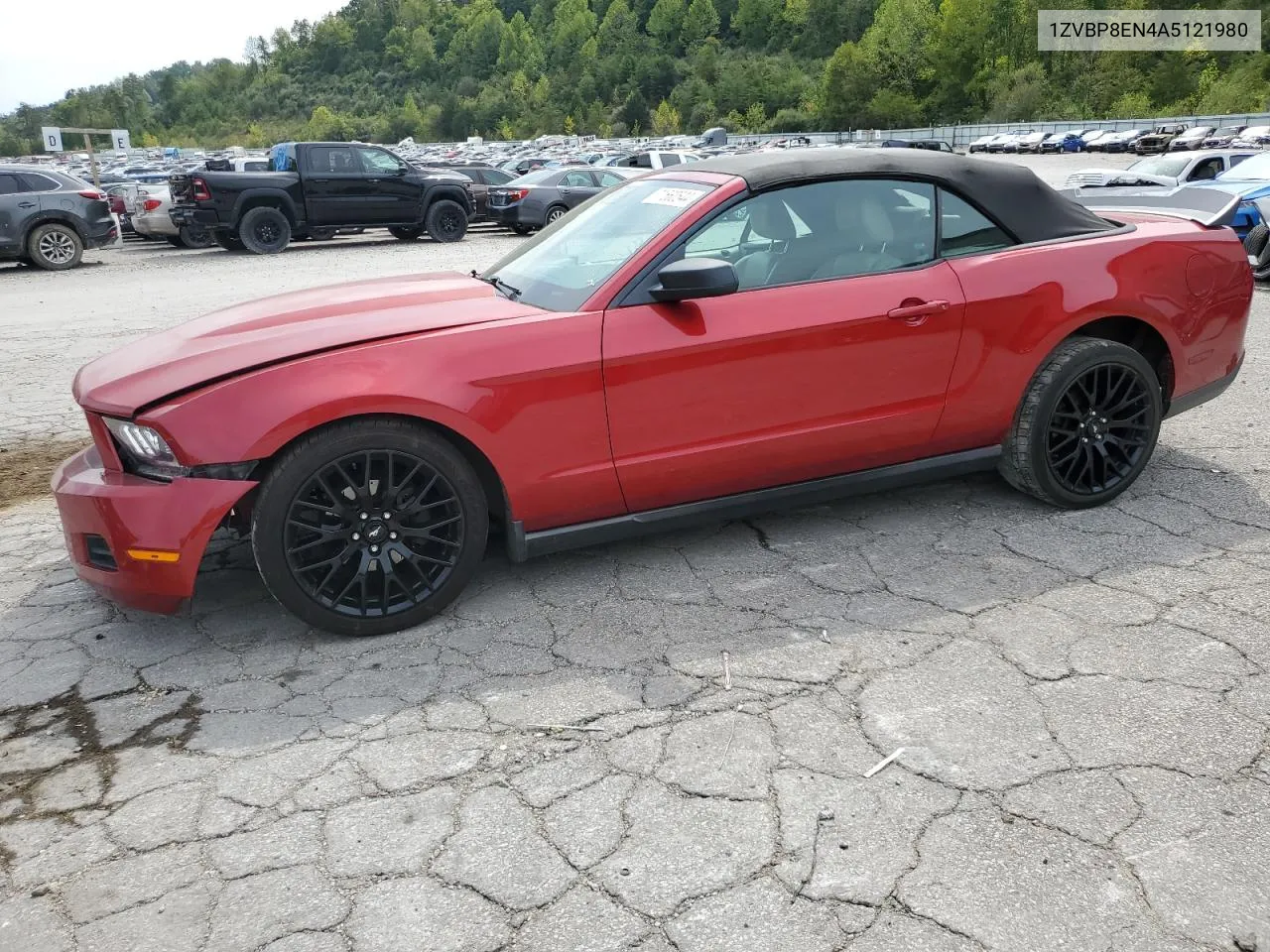 2010 Ford Mustang VIN: 1ZVBP8EN4A5121980 Lot: 71560544