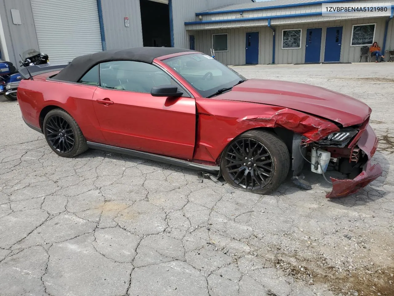 2010 Ford Mustang VIN: 1ZVBP8EN4A5121980 Lot: 71560544