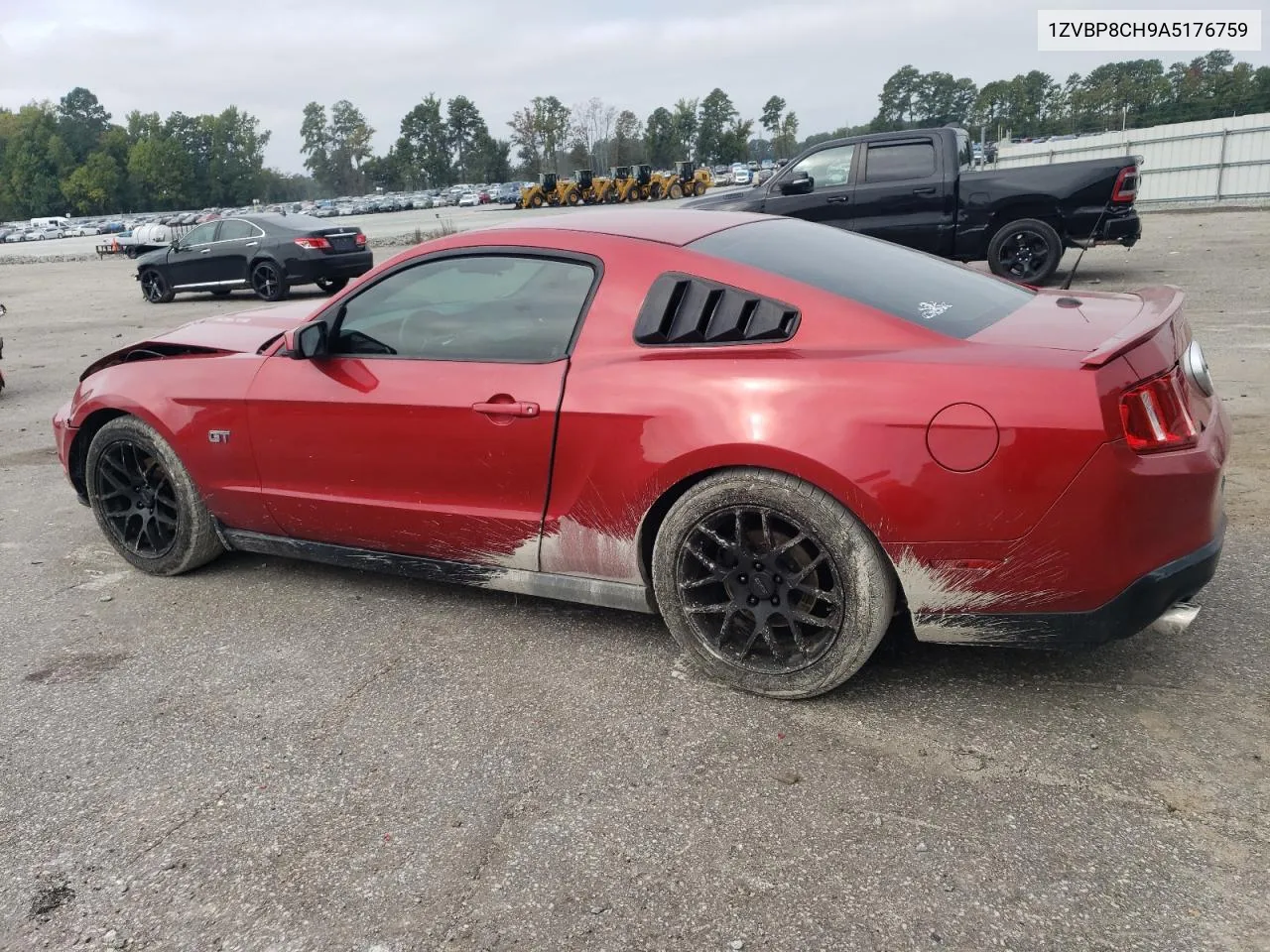 2010 Ford Mustang Gt VIN: 1ZVBP8CH9A5176759 Lot: 72166414