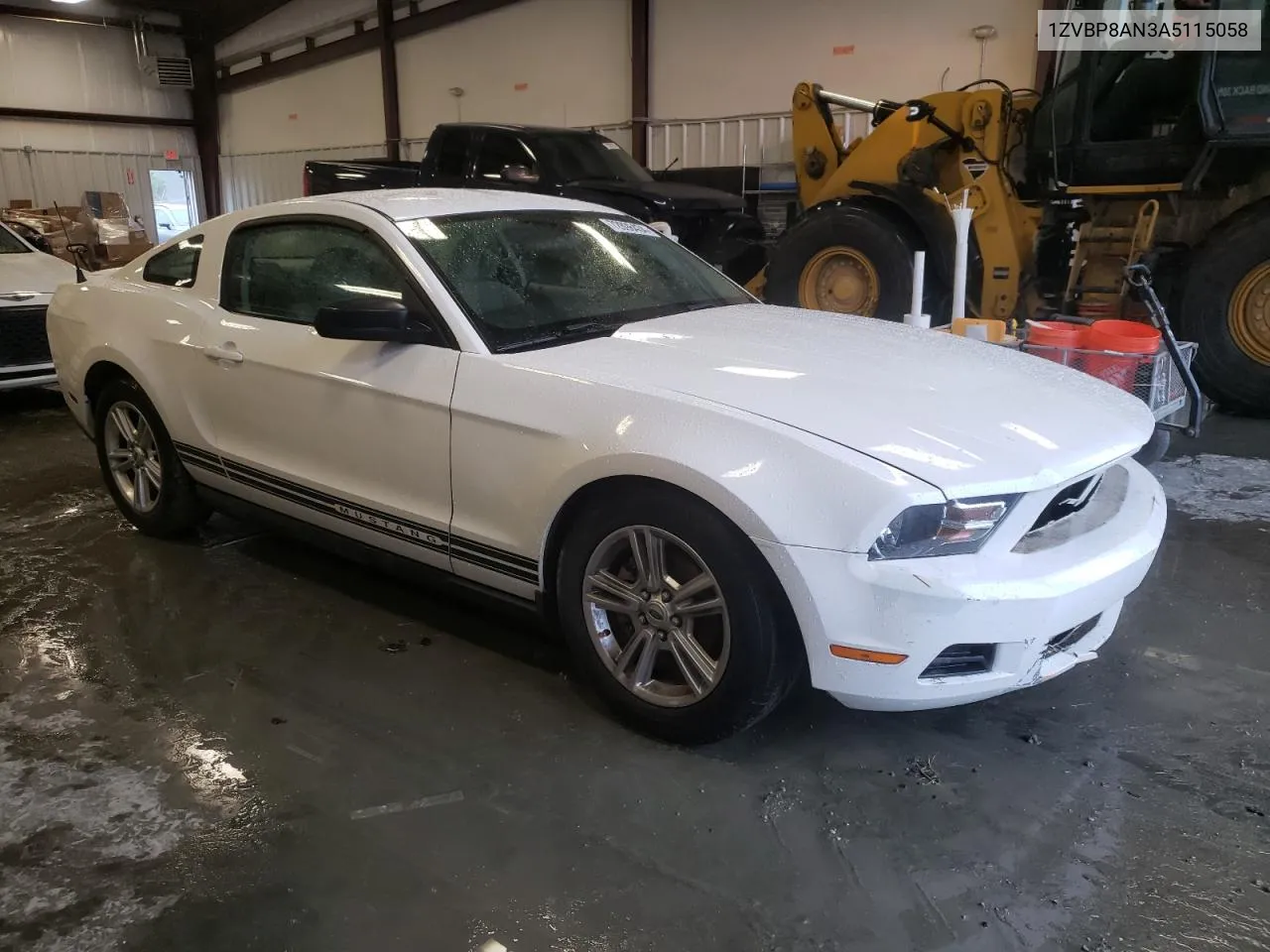 2010 Ford Mustang VIN: 1ZVBP8AN3A5115058 Lot: 72898434