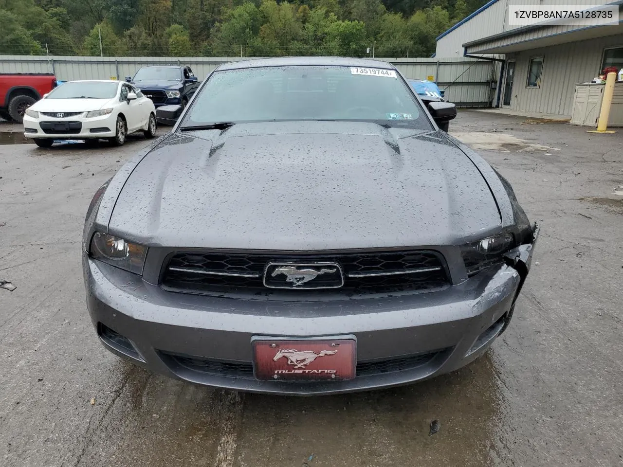 2010 Ford Mustang VIN: 1ZVBP8AN7A5128735 Lot: 73519744