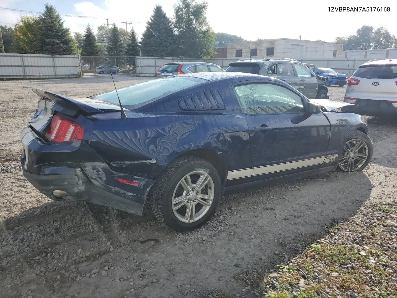 2010 Ford Mustang VIN: 1ZVBP8AN7A5176168 Lot: 73666524