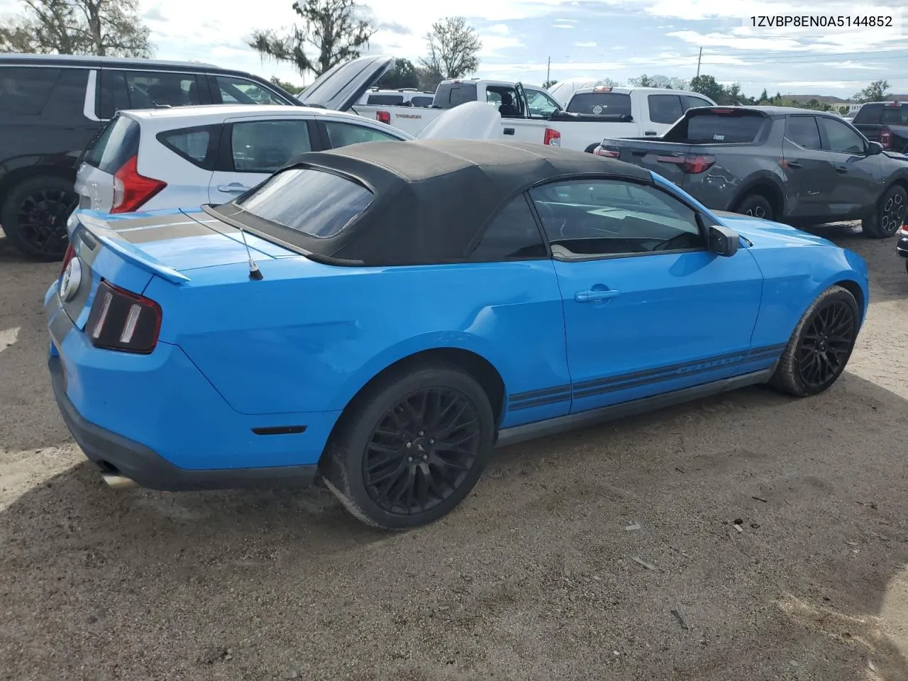 2010 Ford Mustang VIN: 1ZVBP8EN0A5144852 Lot: 74149494