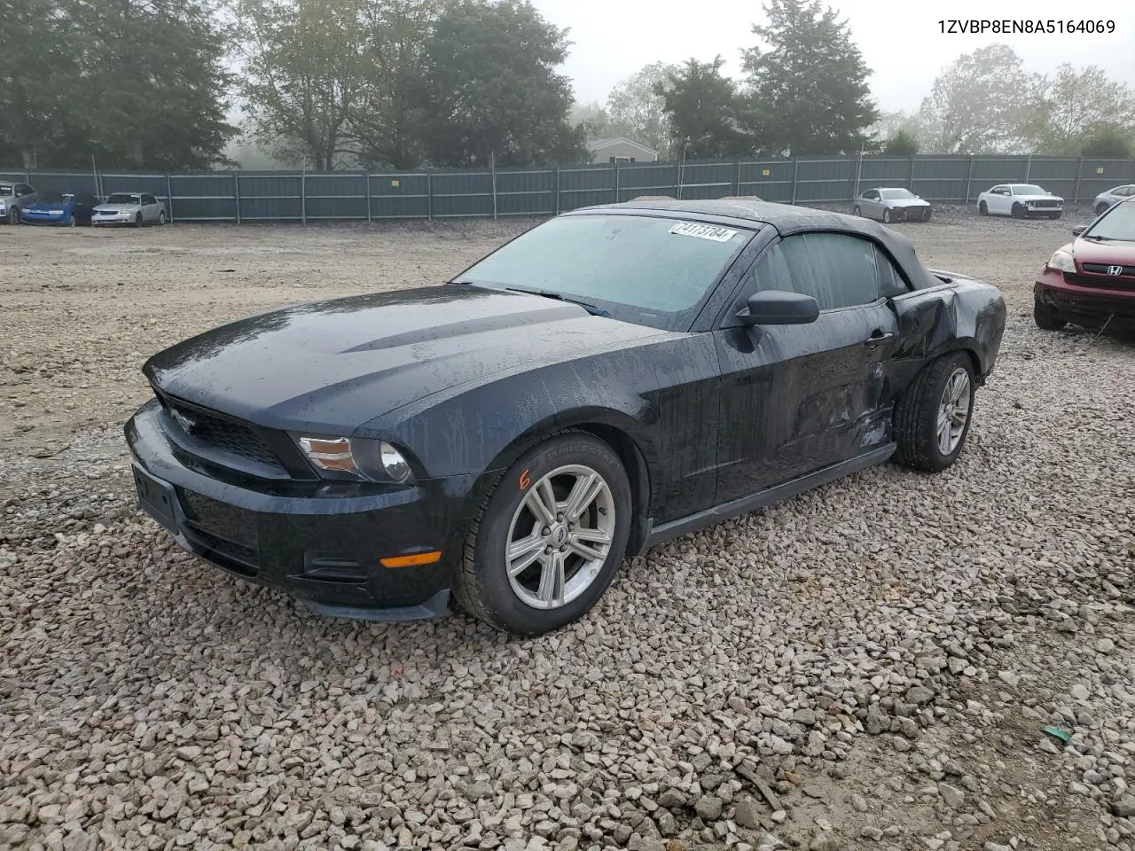 2010 Ford Mustang VIN: 1ZVBP8EN8A5164069 Lot: 74173784