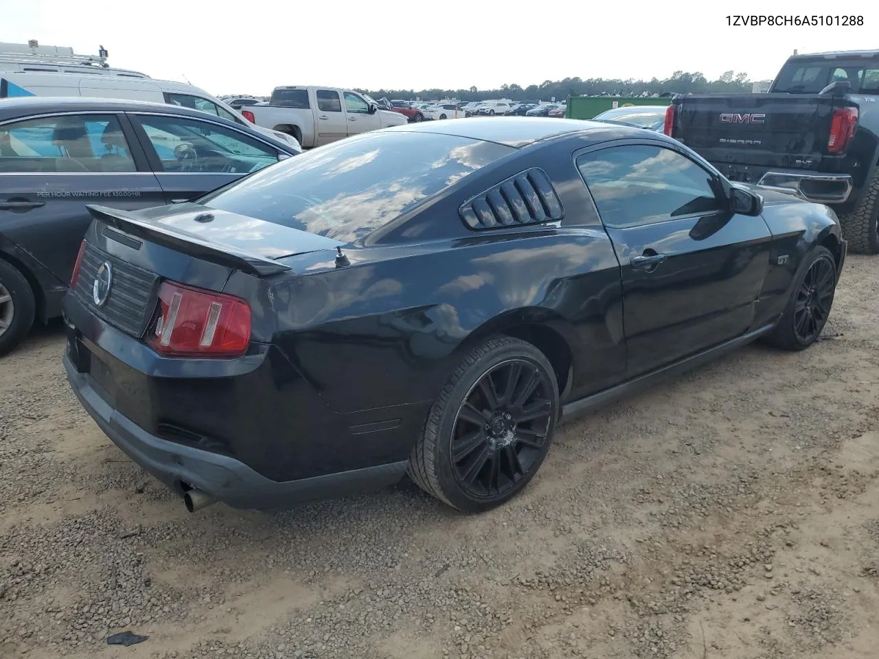 2010 Ford Mustang Gt VIN: 1ZVBP8CH6A5101288 Lot: 74766884