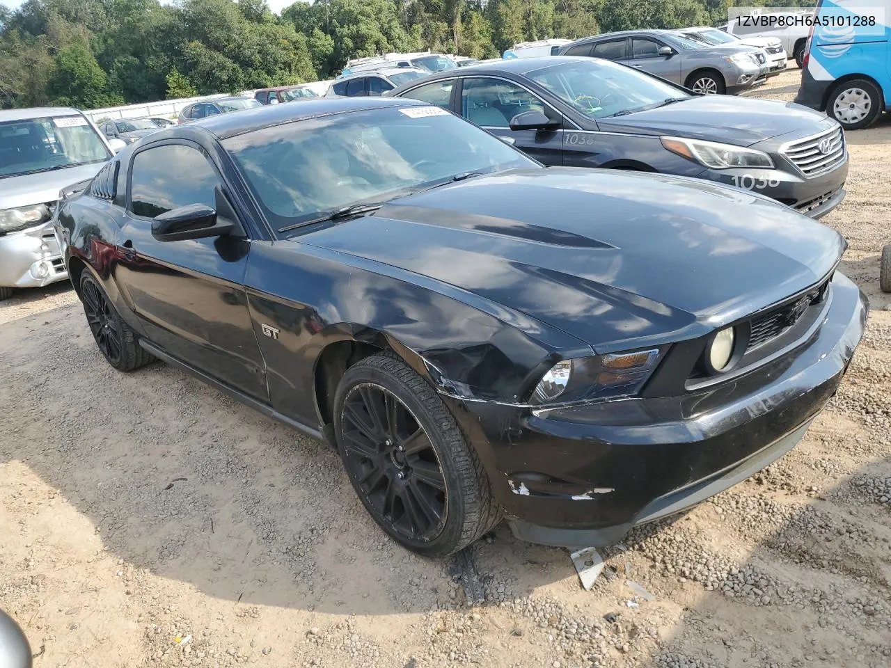 1ZVBP8CH6A5101288 2010 Ford Mustang Gt