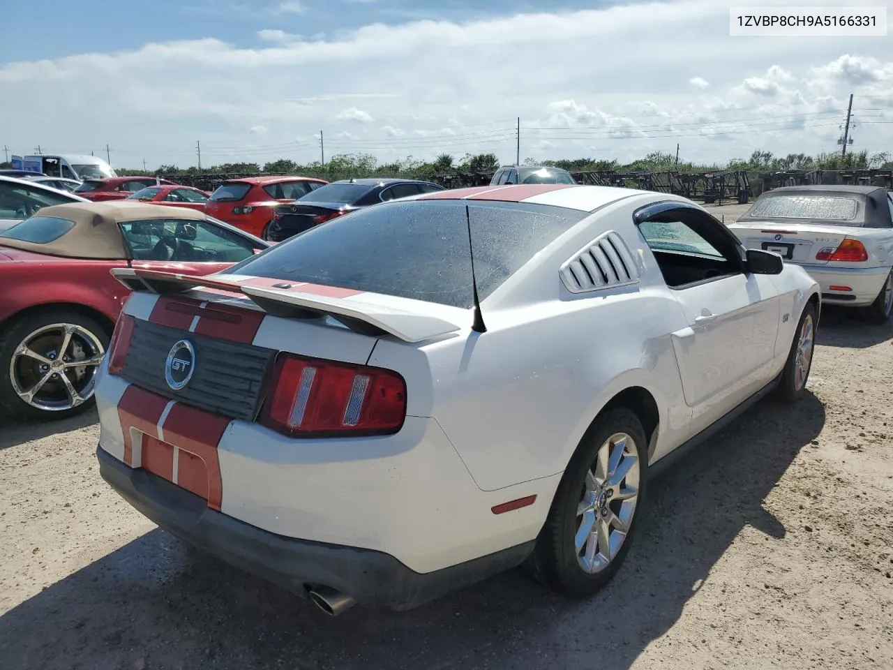 2010 Ford Mustang Gt VIN: 1ZVBP8CH9A5166331 Lot: 75100294