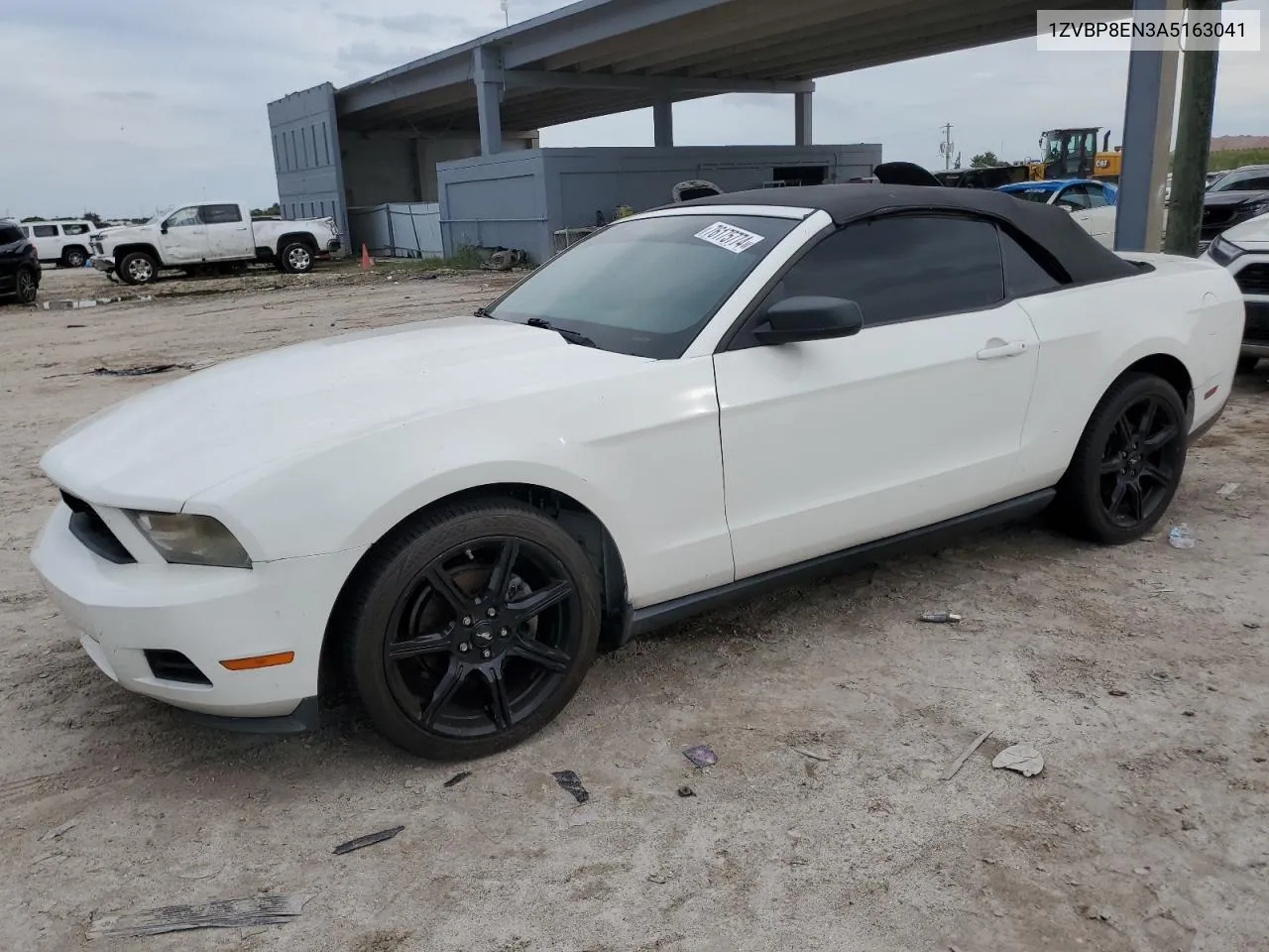 2010 Ford Mustang VIN: 1ZVBP8EN3A5163041 Lot: 76175774